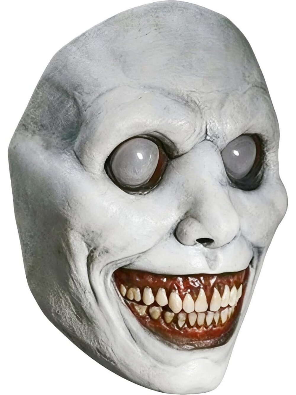 Women's Scary Breathable Realistic Durable Latex Smiling Demon Halloween Mask